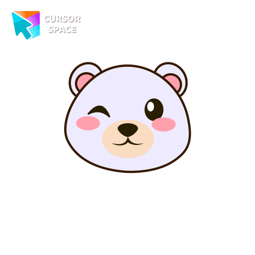 Polar Bear cursor arrow cursor